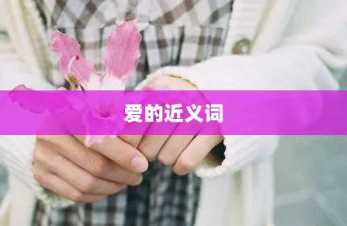 爱的近义词