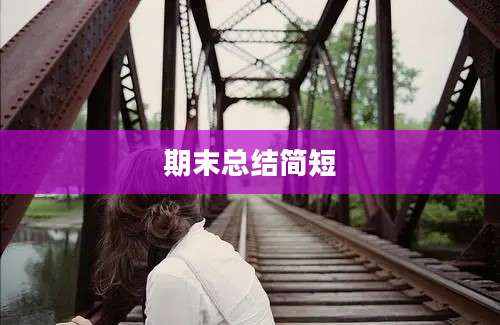 期末总结简短