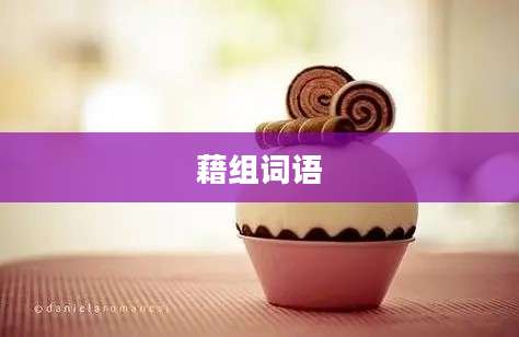 藉组词语