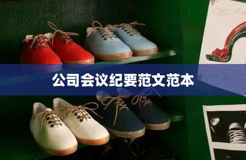 公司会议纪要范文范本