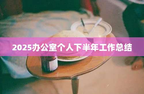 2025办公室个人下半年工作总结