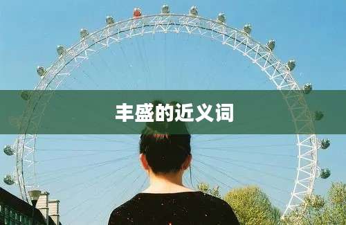 丰盛的近义词
