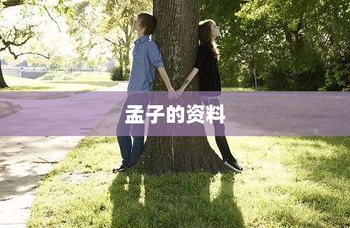 孟子的资料