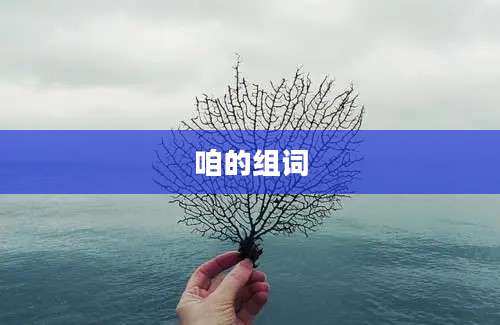 咱的组词