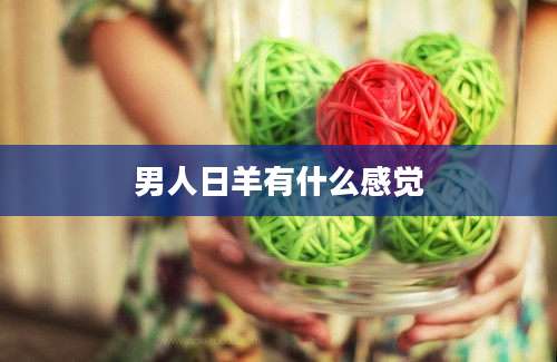 男人日羊有什么感觉