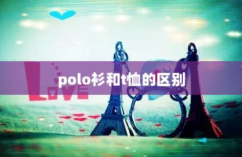 polo衫和t恤的区别