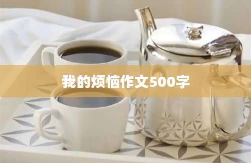 我的烦恼作文500字