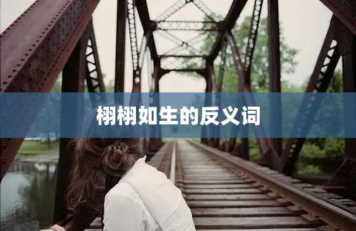 栩栩如生的反义词