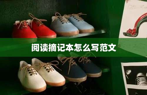 阅读摘记本怎么写范文