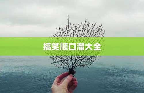 搞笑顺口溜大全