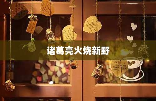 诸葛亮火烧新野
