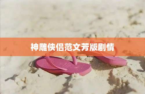 神雕侠侣范文芳版剧情