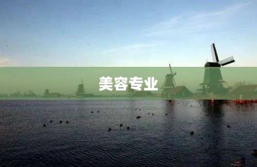 美容专业