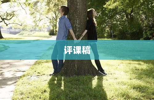 评课稿