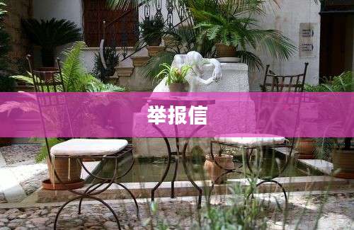 举报信