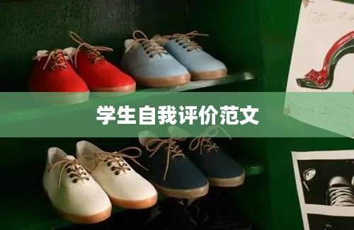 学生自我评价范文