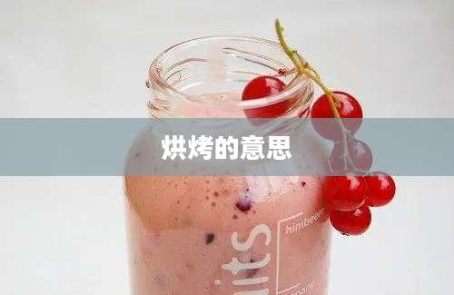 烘烤的意思