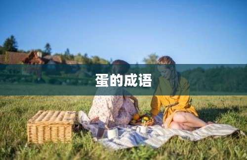 蛋的成语