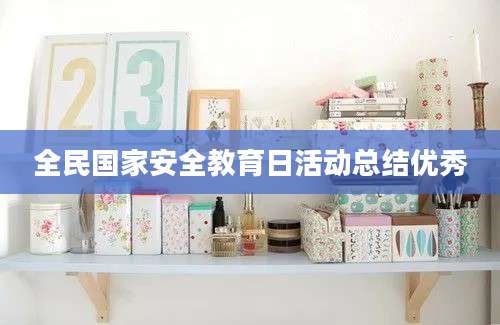 全民国家安全教育日活动总结优秀