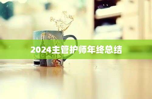 2024主管护师年终总结