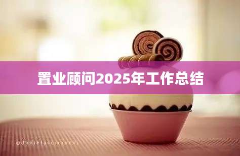 置业顾问2025年工作总结