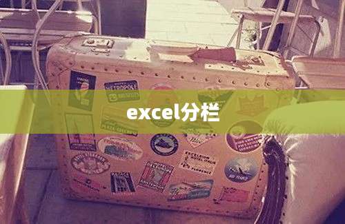 excel分栏