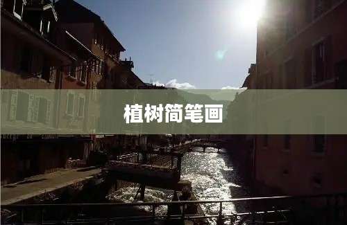 植树简笔画