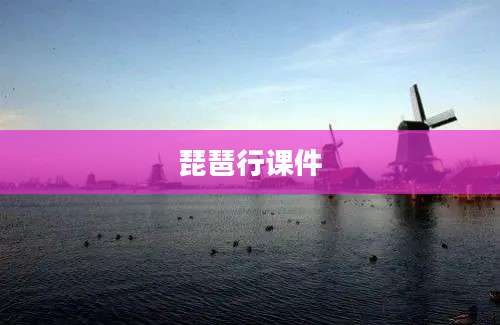 琵琶行课件
