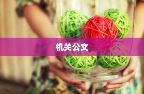 机关公文