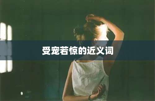 受宠若惊的近义词