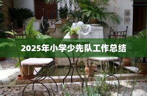 2025年小学少先队工作总结