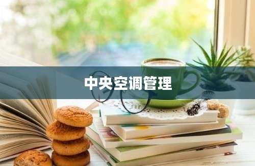 中央空调管理
