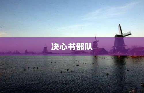 决心书部队