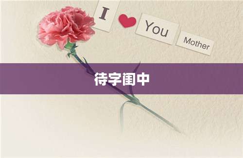 待字闺中
