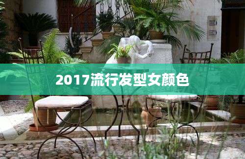 2017流行发型女颜色