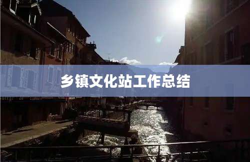 乡镇文化站工作总结