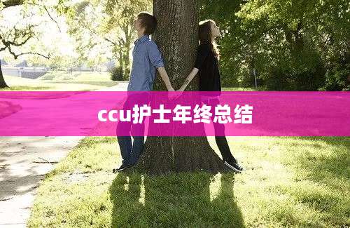 ccu护士年终总结