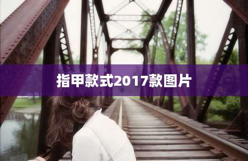 指甲款式2017款图片