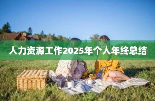 人力资源工作2025年个人年终总结