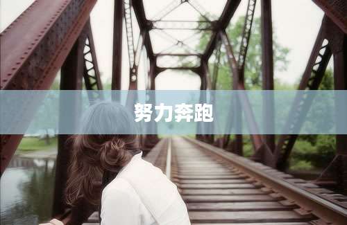 努力奔跑