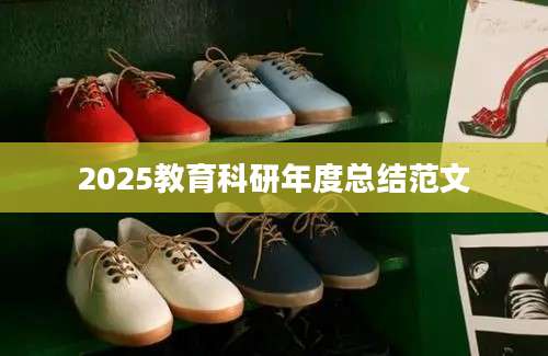 2025教育科研年度总结范文