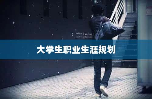 大学生职业生涯规划