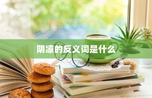 阴凉的反义词是什么