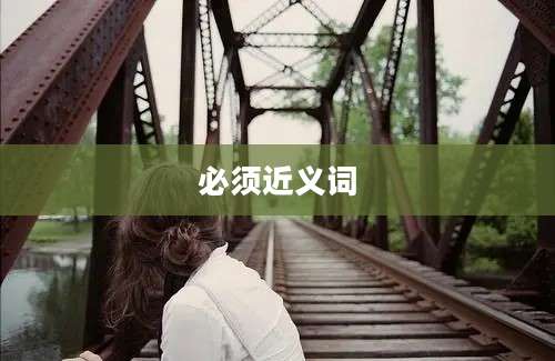 必须近义词