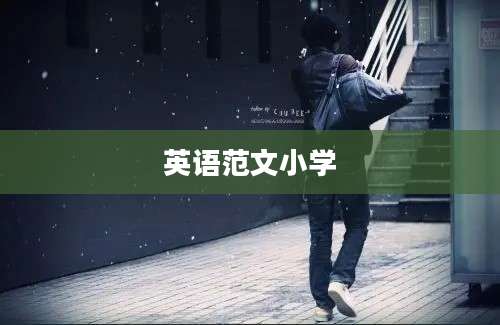 英语范文小学
