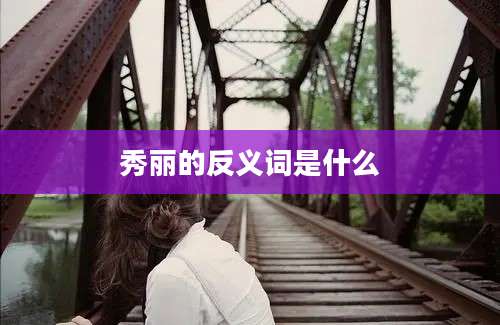 秀丽的反义词是什么