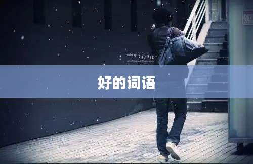 好的词语