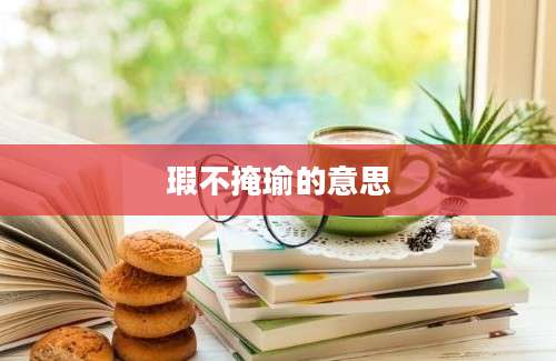 瑕不掩瑜的意思