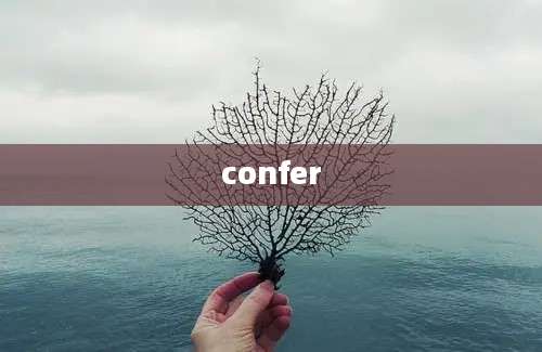 confer