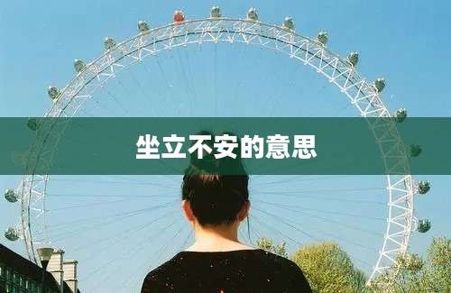 坐立不安的意思